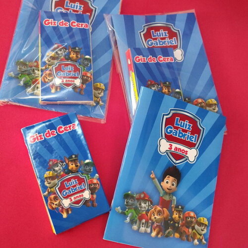 Kit de Colorir Patrulha Canina - 25 Unidades