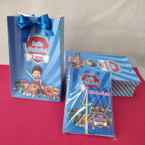 Kit de Colorir Patrulha Canina - 25 Unidades