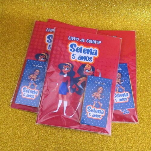 Kit de Colorir Super Hero Girls
