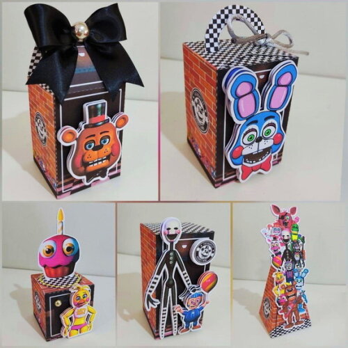 Kit Festa Fnaf- 63 Itens