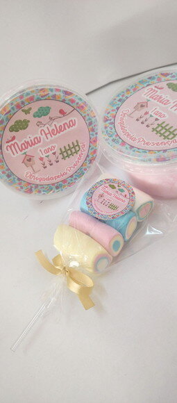 Kit Lembranças para Festa Jardim Encantado