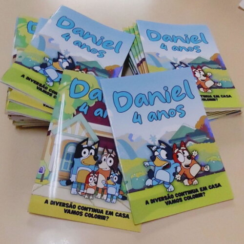 Livro de Colorir Bluey P