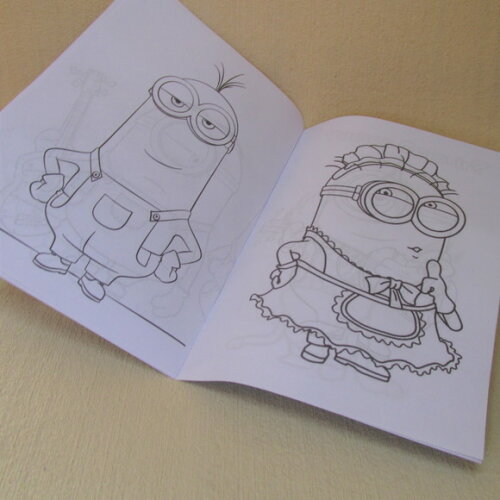 Livro de Colorir Minions