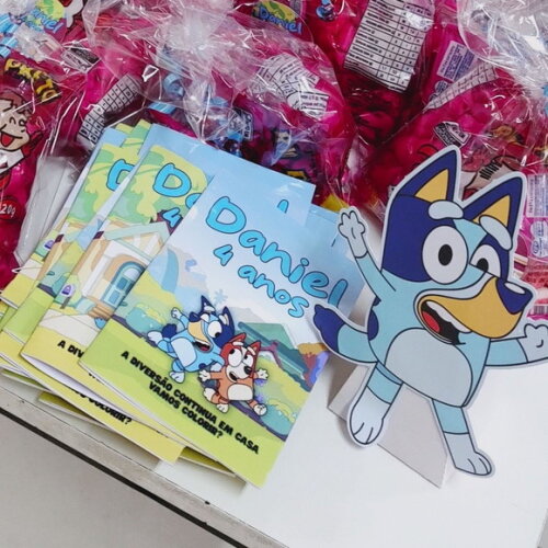 Livro de Colorir m Bluey