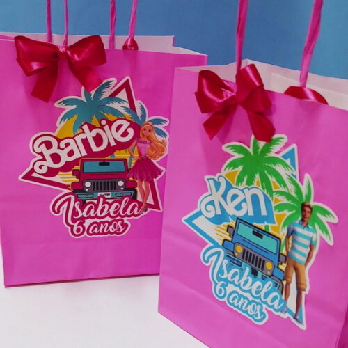 Sacola Personalizada Barbie