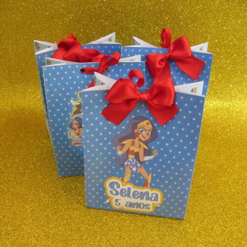 Sacolinha Mulher Maravilha
