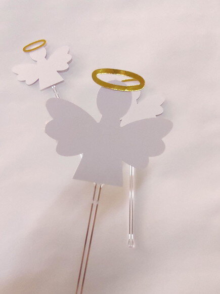 Tag para Cupcake Anjo - 100 Unidades