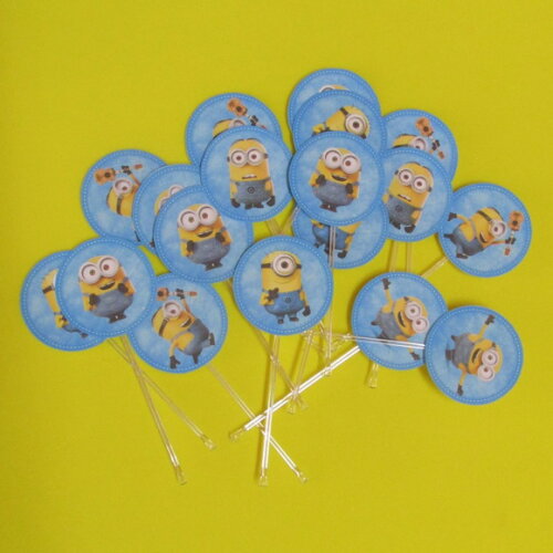 Tag para Doces Minions 60 Unidades Sortidas