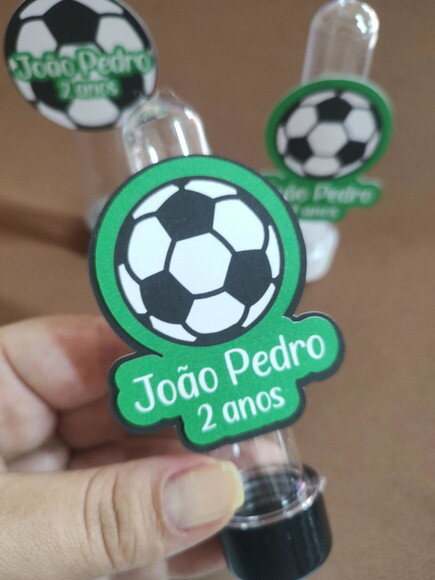 Tubete Futebol Aplique Camadas