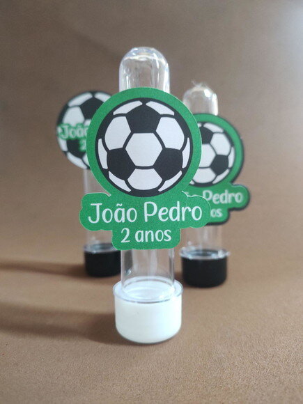 Tubete Futebol Aplique