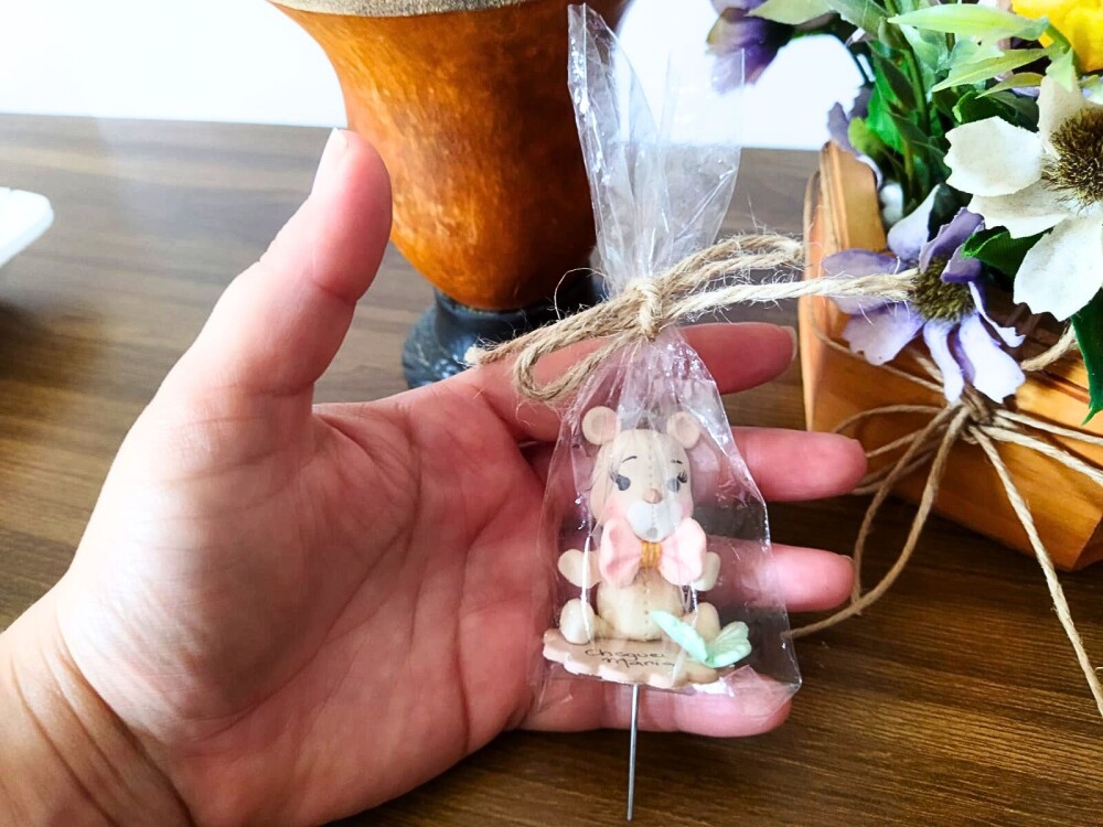 kit 10 enfeites de chimarrão ursinho em biscuit personalizado co