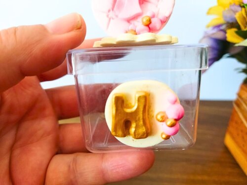 10 caixinhas personalizadas barbie festa silhueta com brilho em b