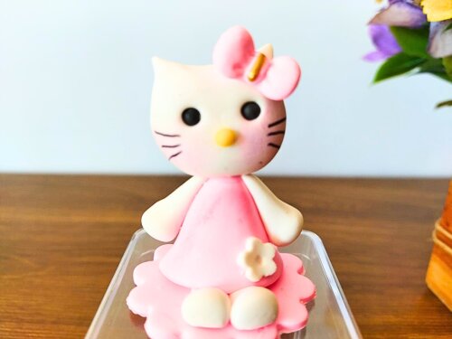 10 lembrancinhas hello kitty de biscuit aniversário
