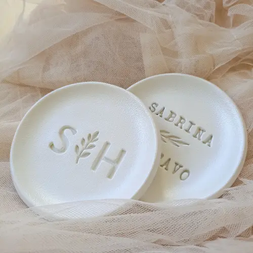 Mini Porta Alianças Personalizado