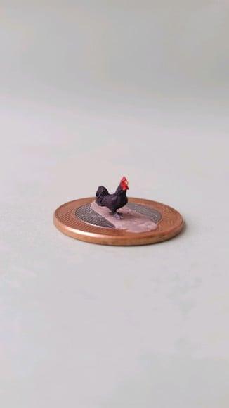 Galo Preto Miniatura M512