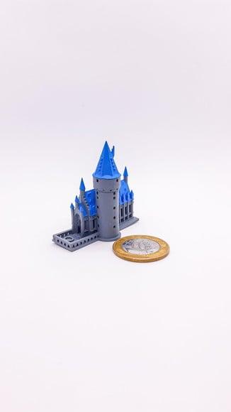 Castelo Hogwarts 5cm Miniatura M877a