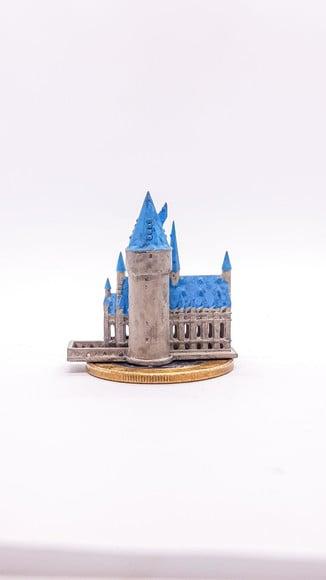 Castelo Hogwarts 3cm Miniatura M186