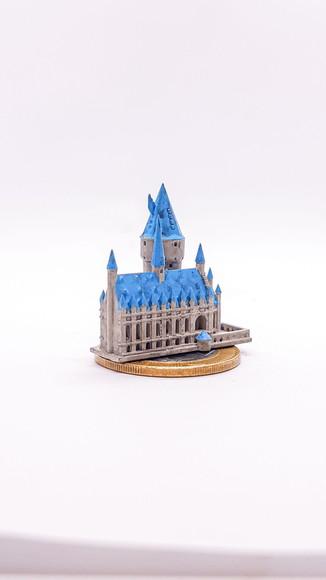 Castelo Hogwarts 3cm Miniatura M186