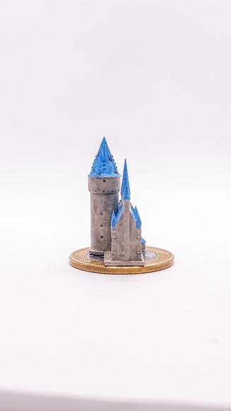 Castelo Hogwarts 3cm Miniatura M186