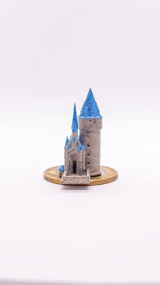 Castelo Hogwarts 3cm Miniatura M186