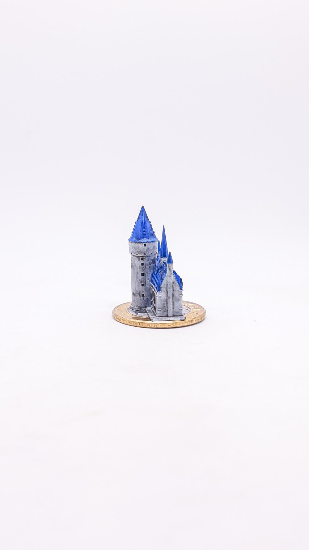 Castelo Hogwarts 3cm Miniatura M186A