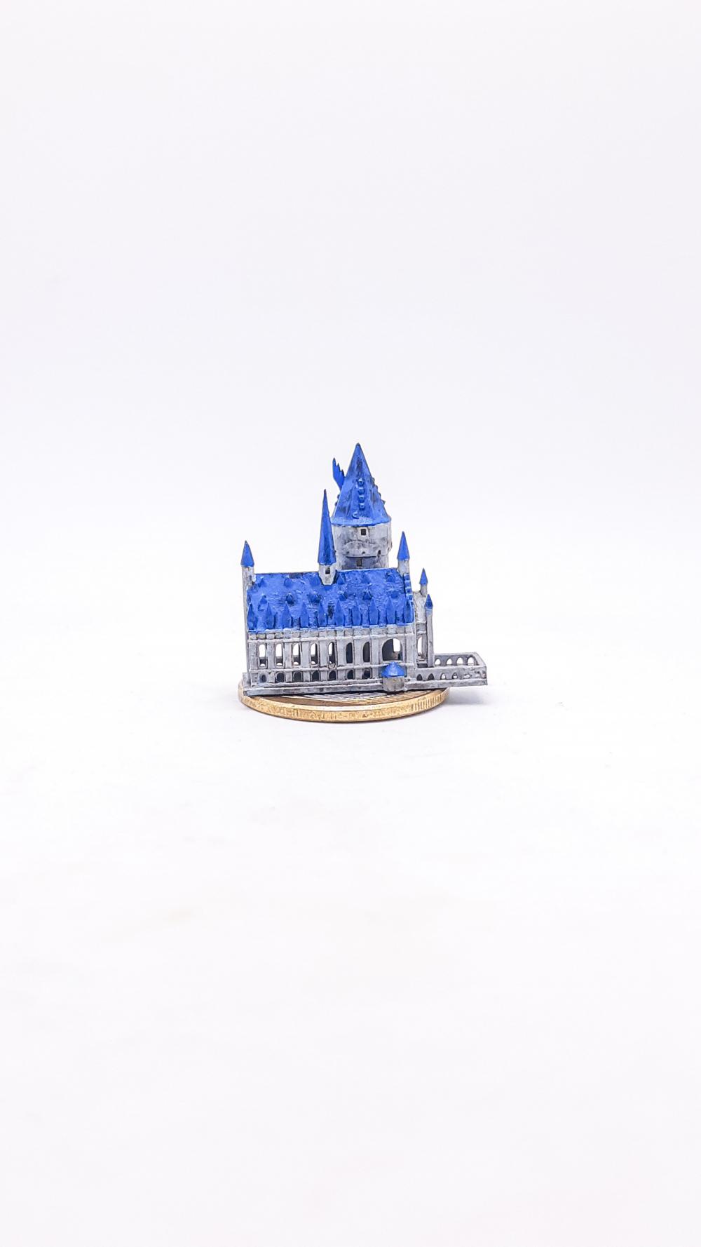 Castelo Hogwarts 3cm Miniatura M186A