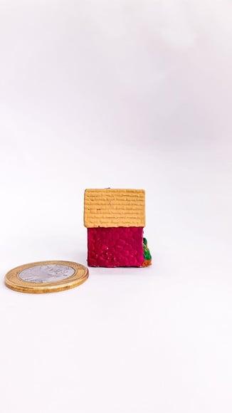 Casinha com Jardim Miniatura M647