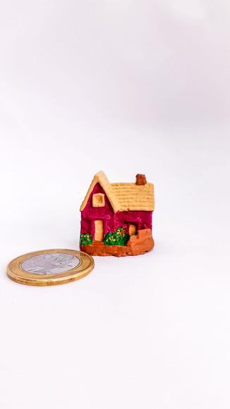 Casinha com Jardim Miniatura M647
