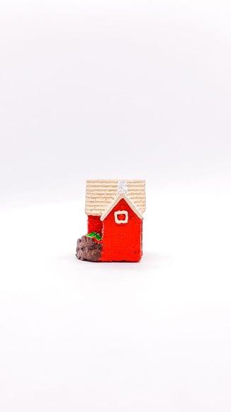 Casinha com Jardim Miniatura M647A