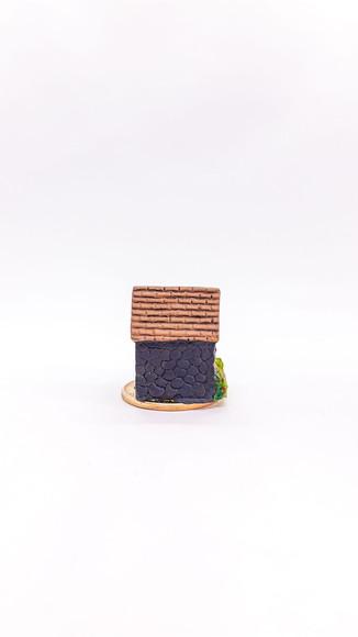 Casinha com Jardim Miniatura M647B