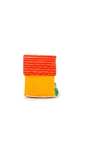Casinha com Jardim Miniatura M647D
