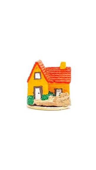Casinha com Jardim Miniatura M647D