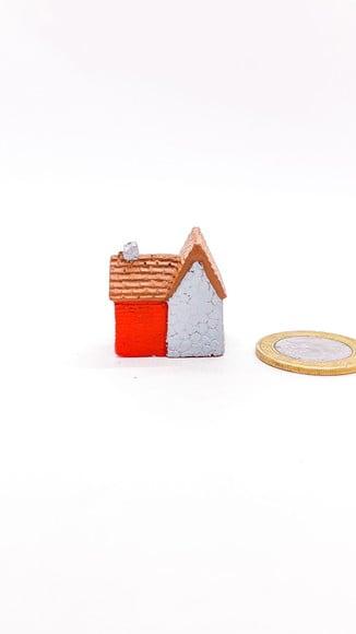 Casinha com Jardim Miniatura M647E