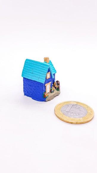 Casinha com Jardim Miniatura M647J