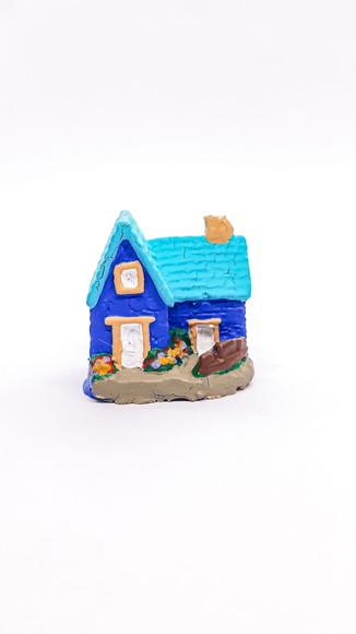 Casinha com Jardim Miniatura M647J