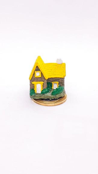Casinha com Jardim Miniatura M647M