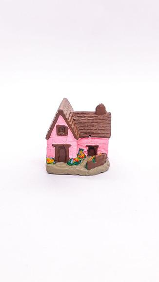Casinha com Jardim Miniatura M647P