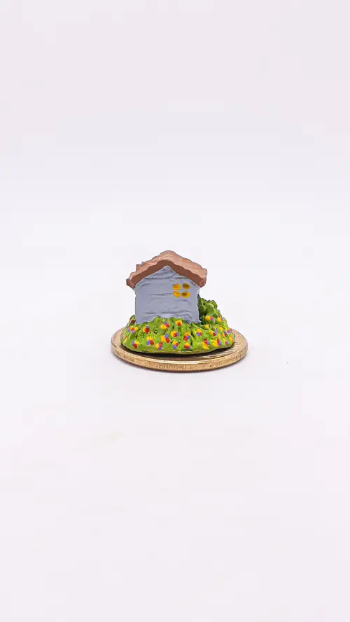 Casinha Jardim Miniatura M1237