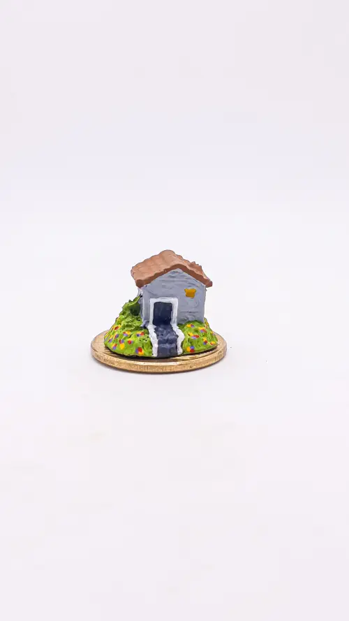 Casinha Jardim Miniatura M1237