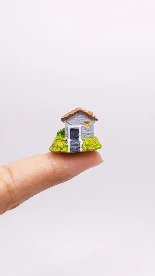 Casinha Jardim Miniatura M1237