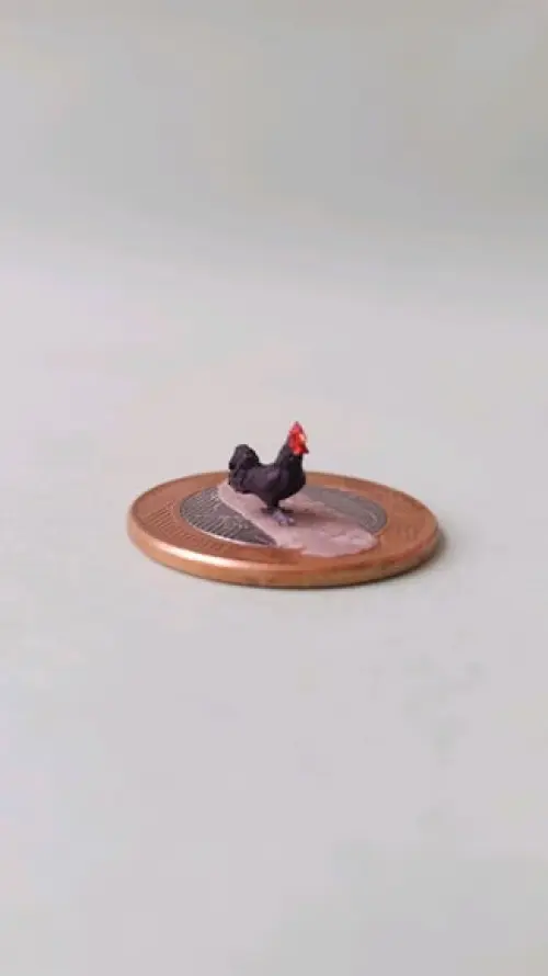 Galo Preto Miniatura M512