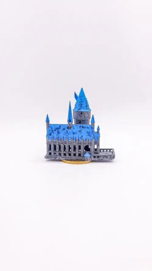 Castelo Hogwarts 5cm Miniatura M877