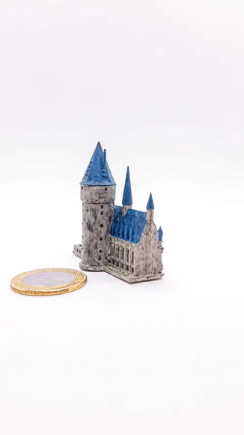 Castelo Hogwarts 5cm Miniatura M877B