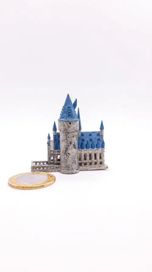 Castelo Hogwarts 5cm Miniatura M877B