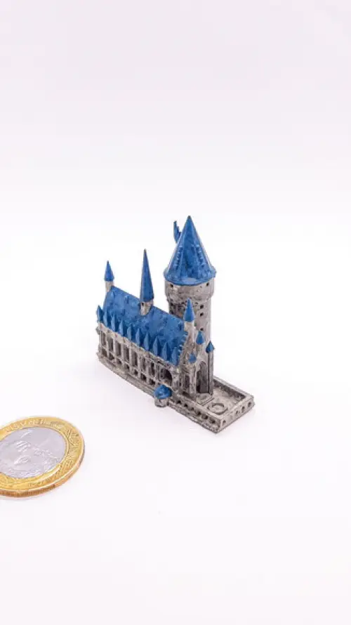 Castelo Hogwarts 5cm Miniatura M877B