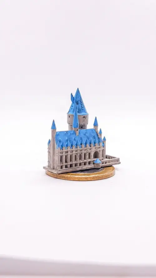 Castelo Hogwarts 3cm Miniatura M186
