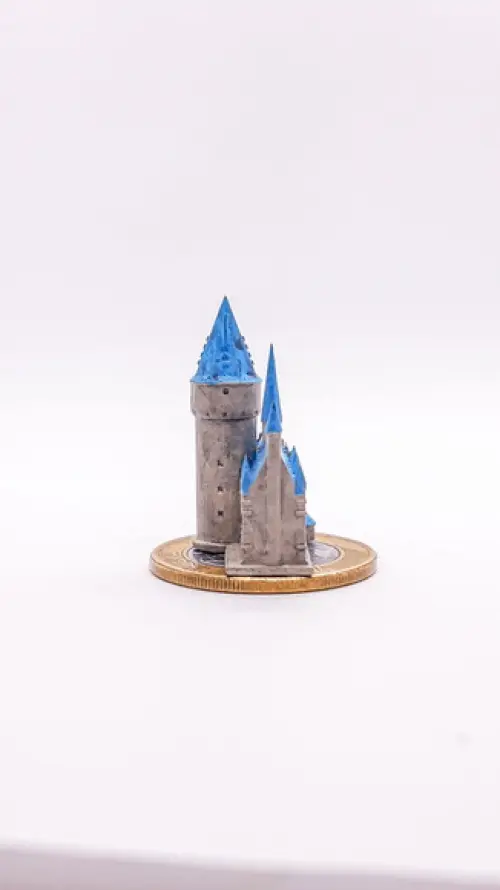 Castelo Hogwarts 3cm Miniatura M186