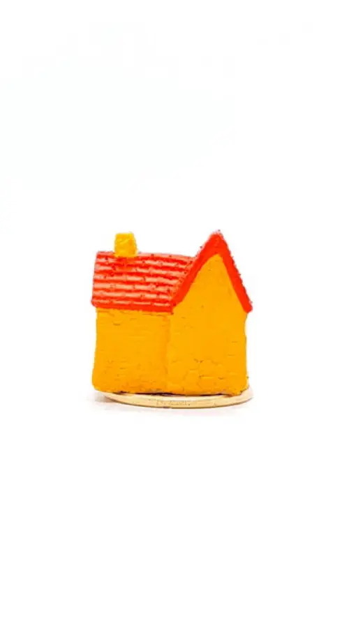 Casinha com Jardim Miniatura M647D