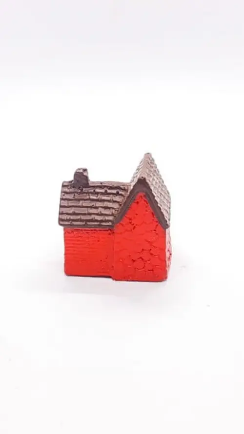Casinha com Jardim Miniatura M647H