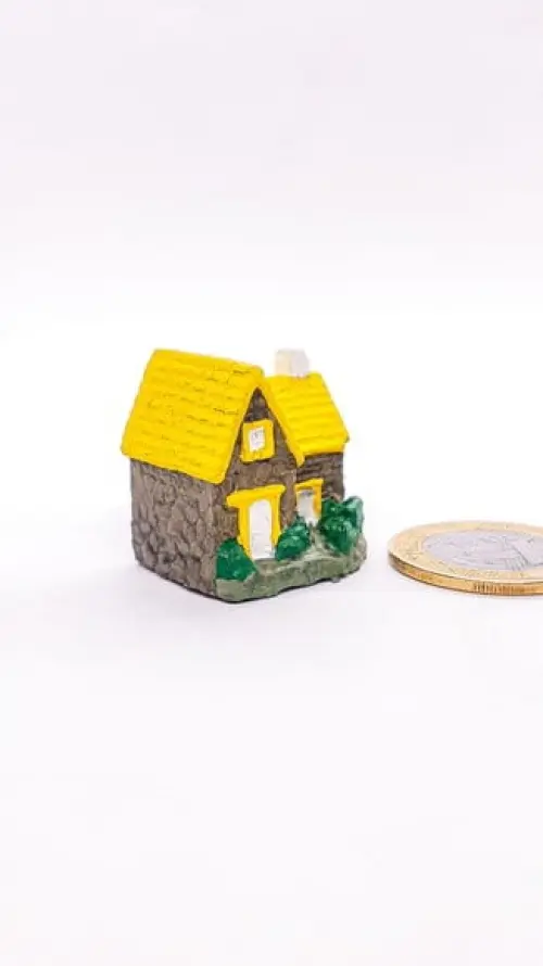 Casinha com Jardim Miniatura M647M